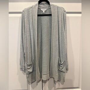 Women's Pale Green Lightweight Cardigan